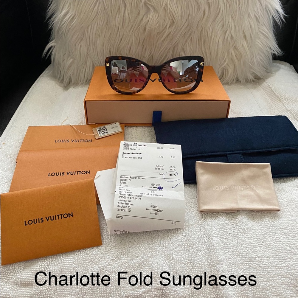 SOLD!!!Louis Vuitton Charlotte Sunglasses